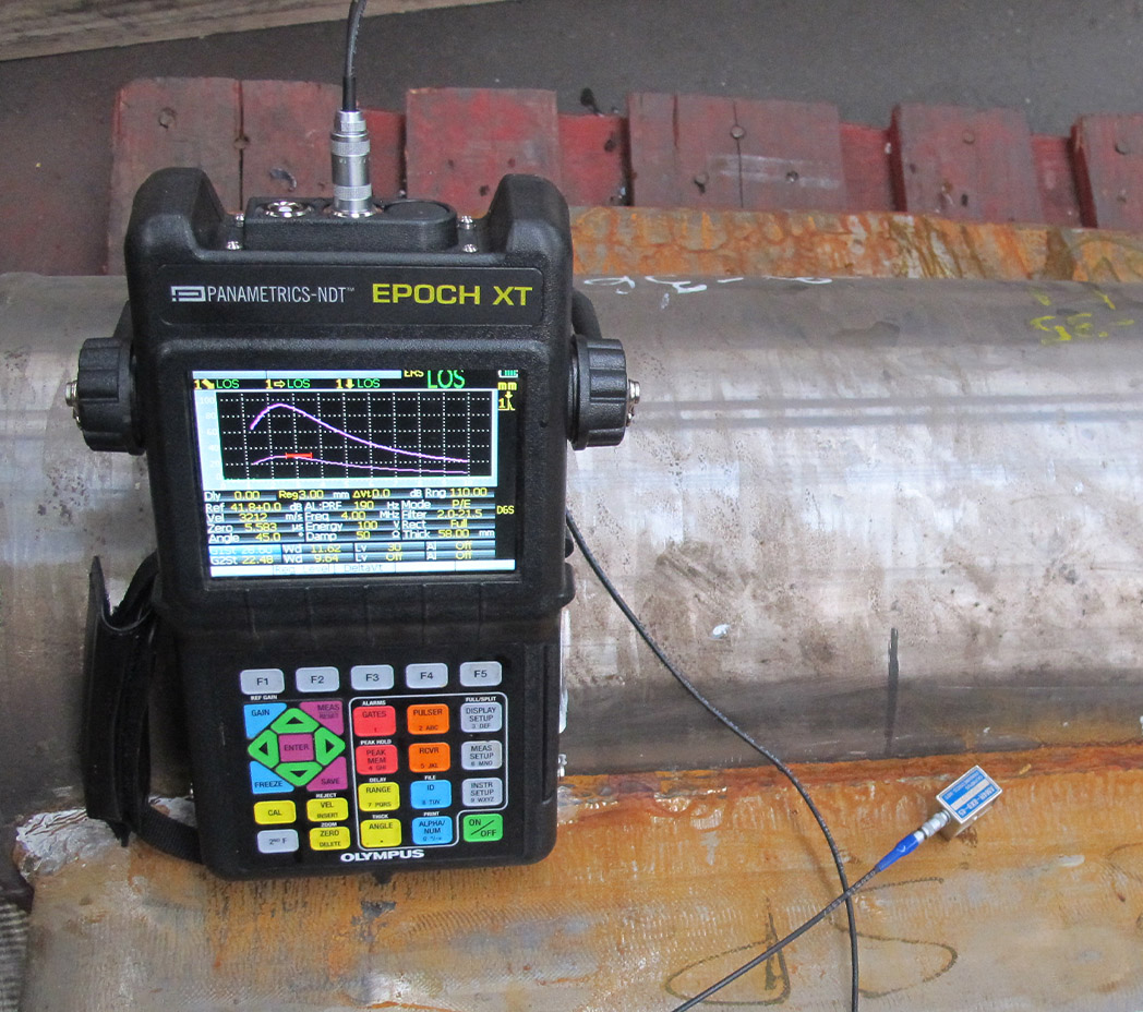 INSPECCIÓN ULTRASONIDOS ALABE TURBINA