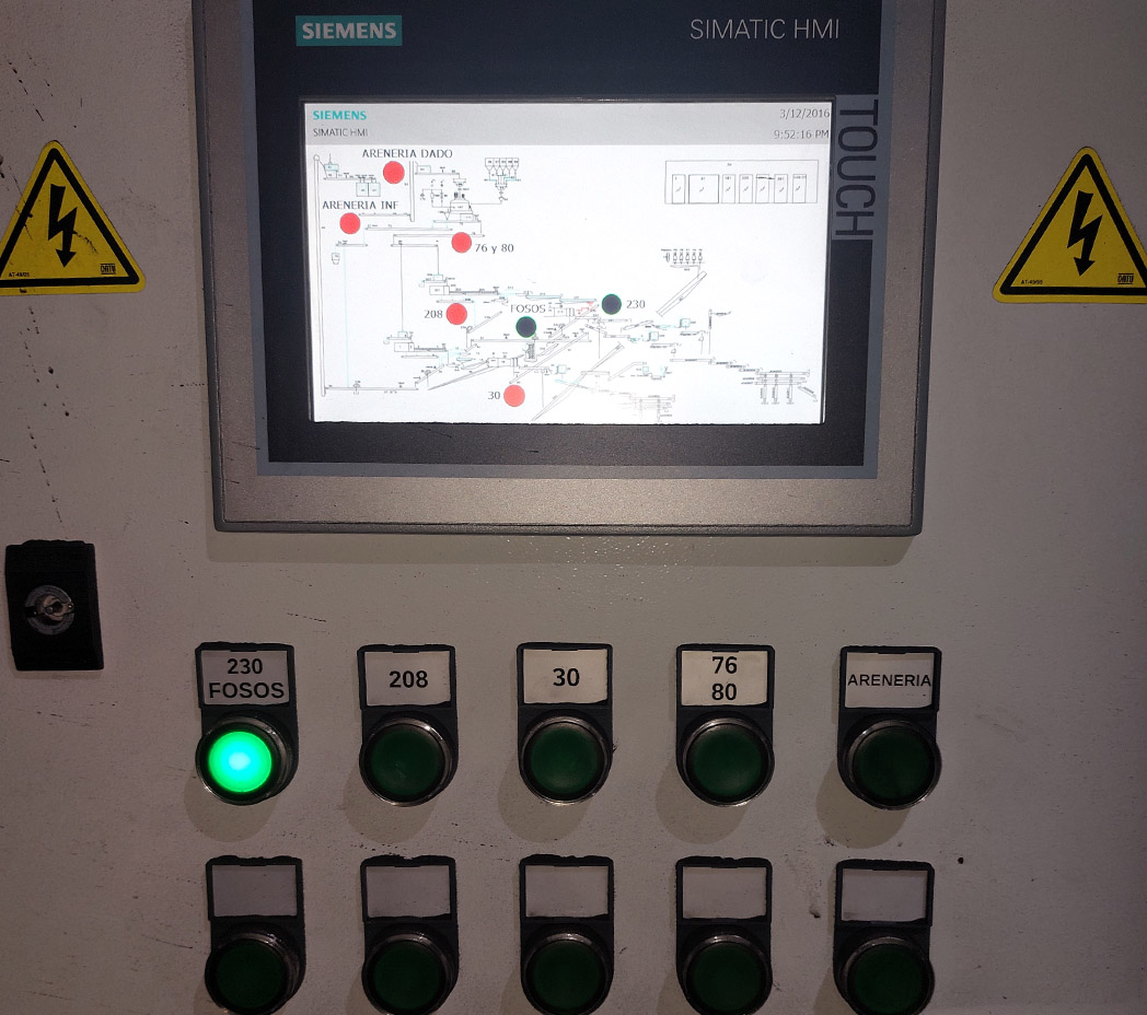 AUTOMATIZACIÓN CIRCUITO DE VACÍO FUNDICIÓN EN ARENA