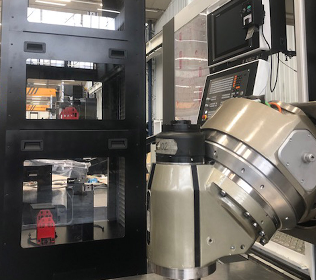 ESTACIÓN DE CABEZALES MÁQUINA HERRAMIENTA #4